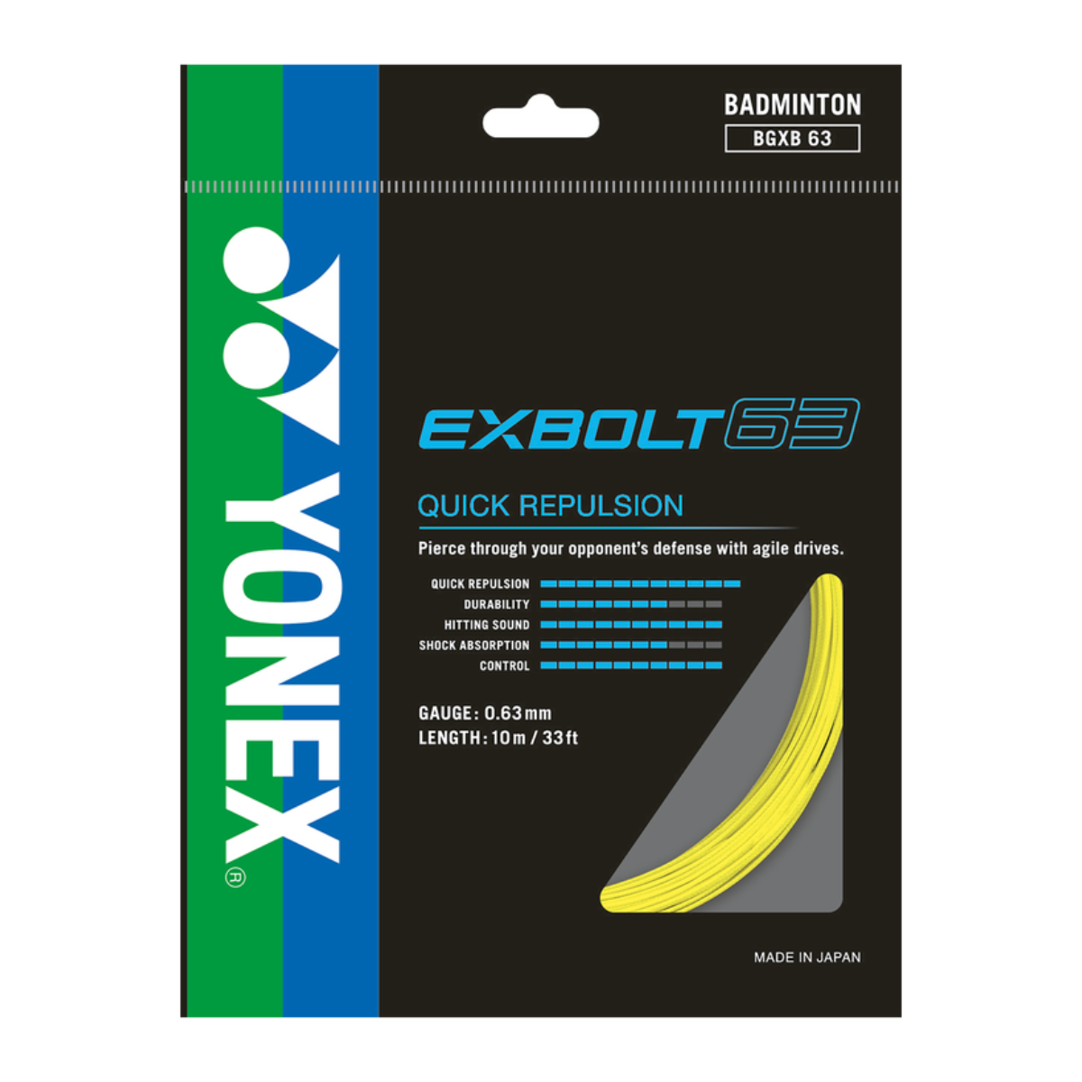 Yonex Exbolt 63 Badminton String