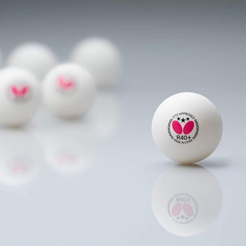 Load image into Gallery viewer, Butterfly 3 Star Ball R40+ Table Tennis Ball
