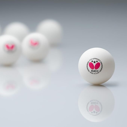 Butterfly 3 Star Ball R40+ Table Tennis Ball