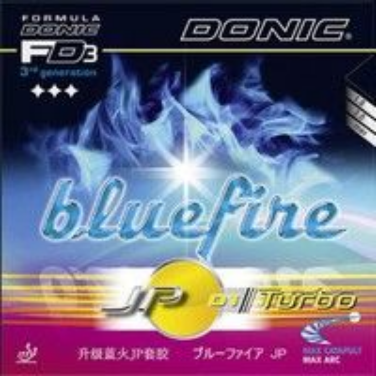 Donic Blue Fire Jp01 Turbo Table Tennis Rubber