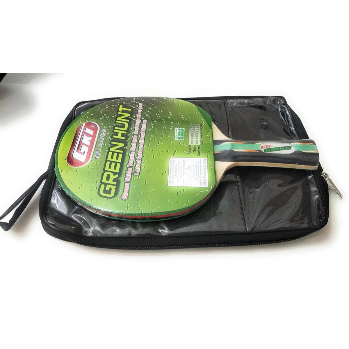 GKI Green Hunt Table Tennis Bat