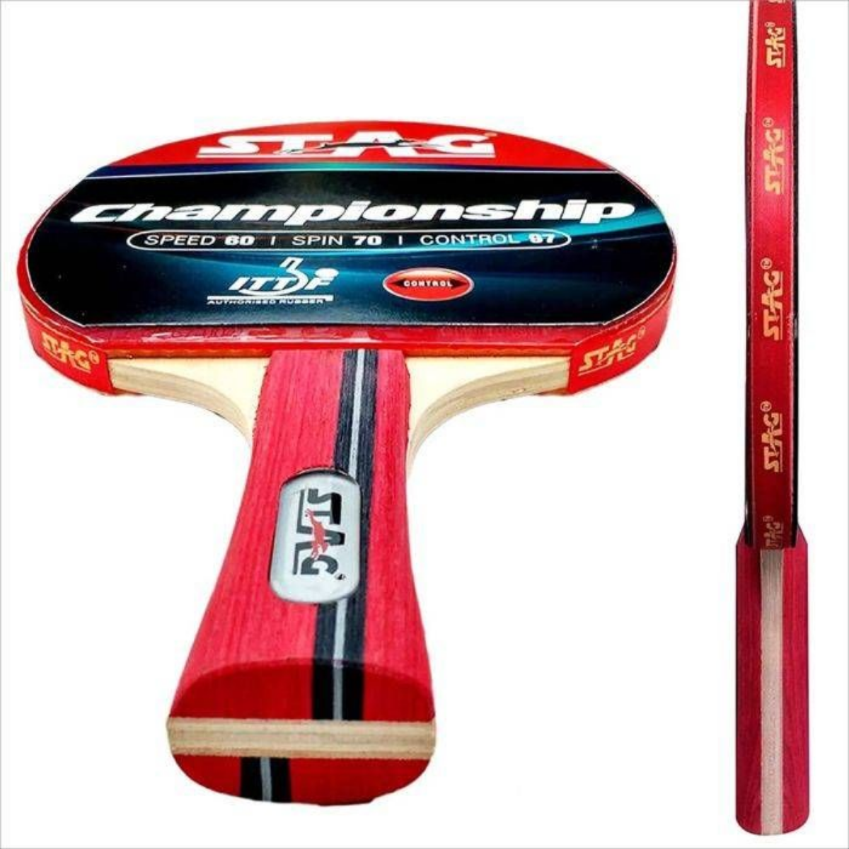 Stag Iconic Championship Table Tennis Bat