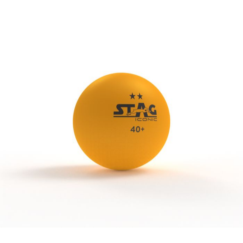Load image into Gallery viewer, Stag Iconic 2 Star Plastic 40+ Table Tennis Ball
