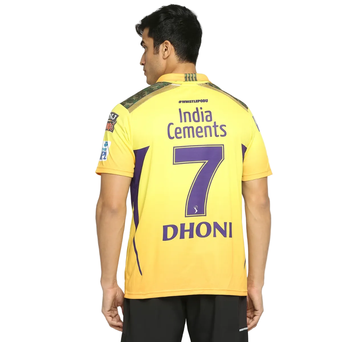 CSK Match Jersey 2023 Dhoni 7 Cricket Apparel