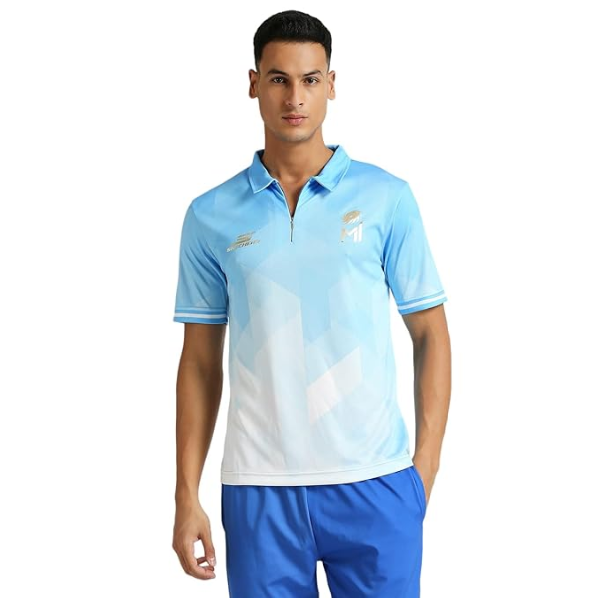 Playr Mumbai Indians MI Travel Polo 2024 Cricket Apparel