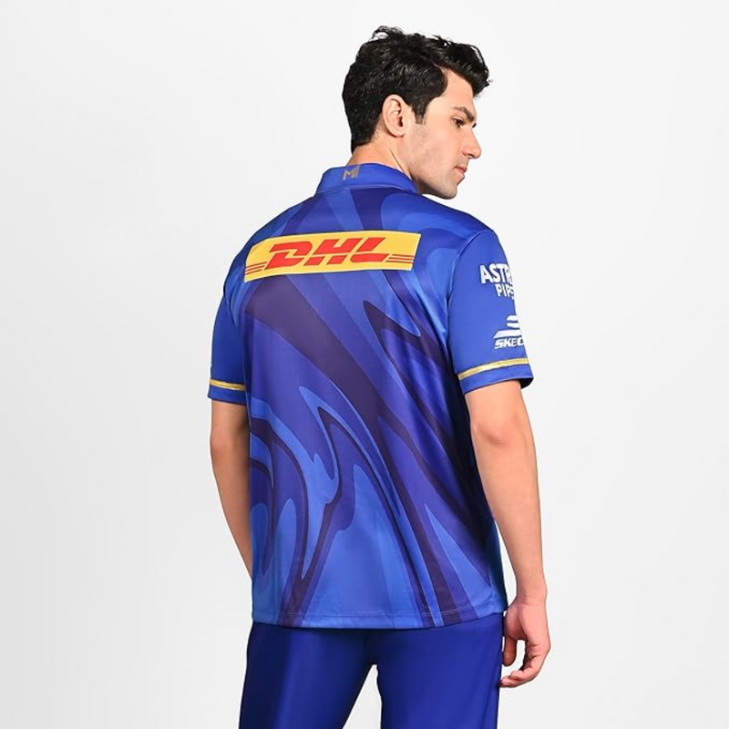 Load image into Gallery viewer, Skechers Mumbai Indians IPL Fan Jersey Cricket Apparel
