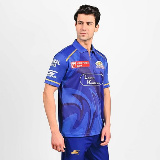 Skechers Mumbai Indians IPL Fan Jersey Cricket Apparel