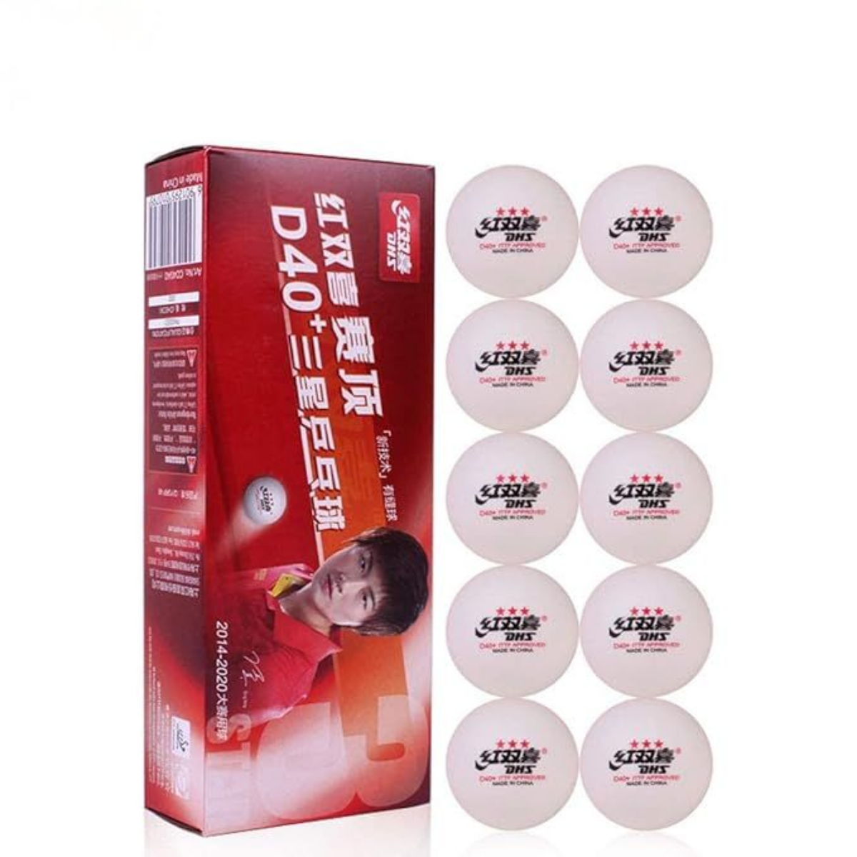 DHS 3 Star Abs 40+ Table Tennis Ball