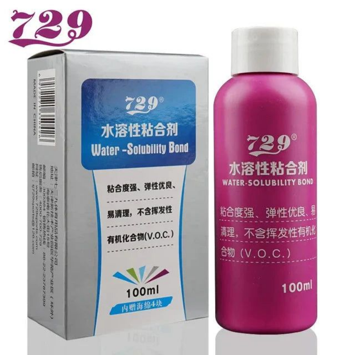 729 Water Solubility Bond Table Tennis Glue