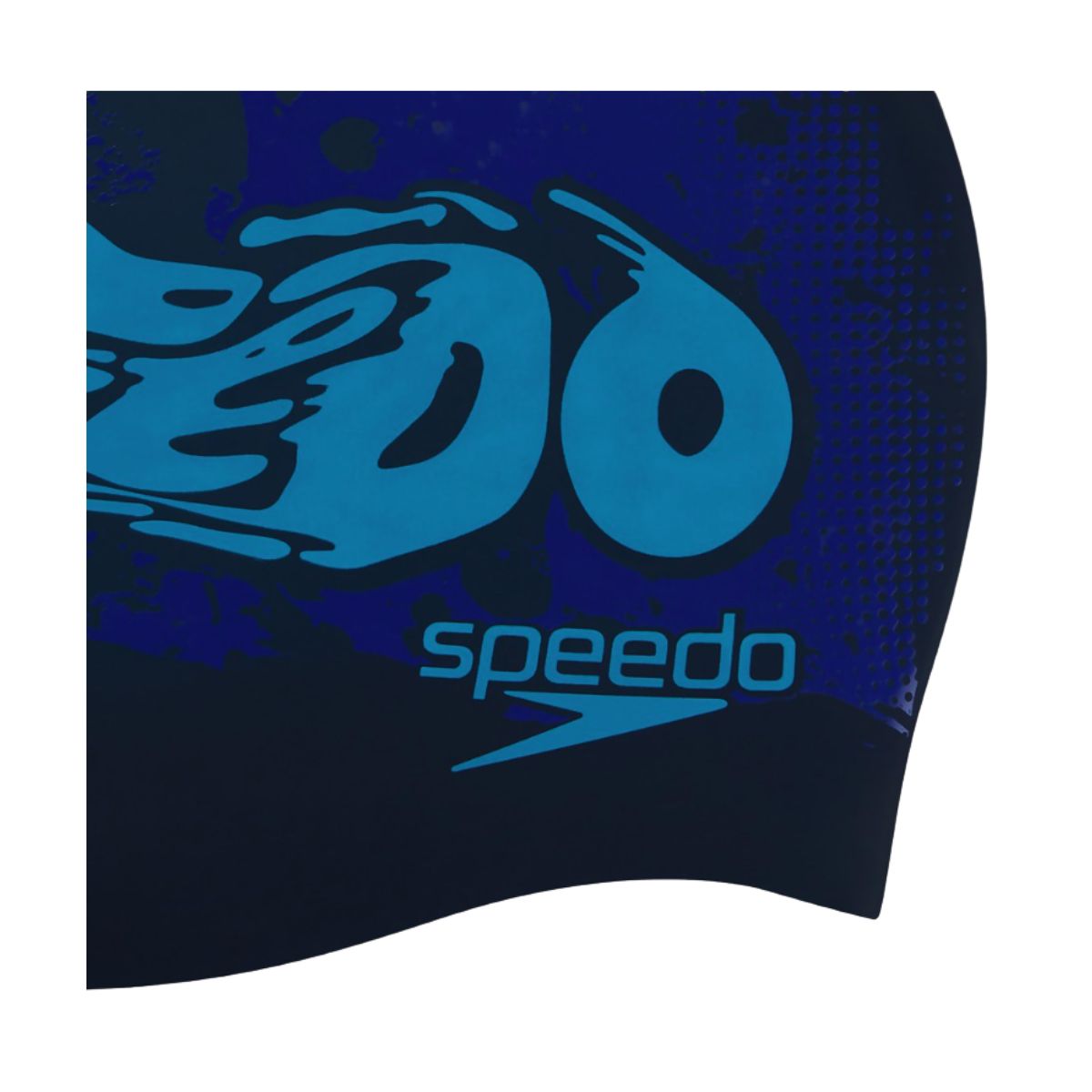 Speedo Slogan Print Swimming Cap
