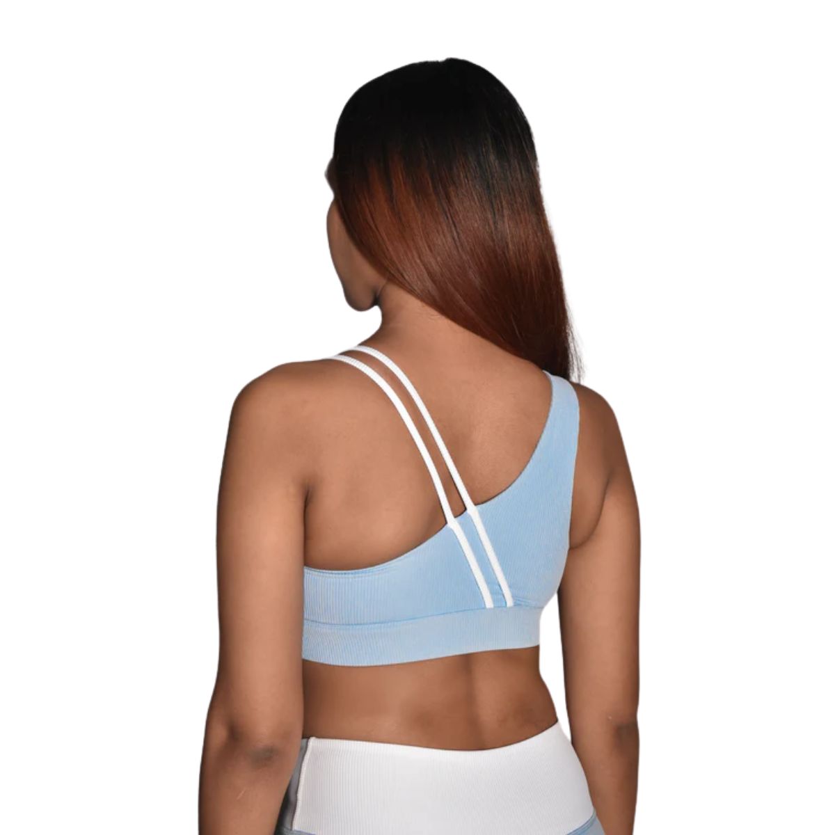 Wave Athleisure Offset Sports Bra