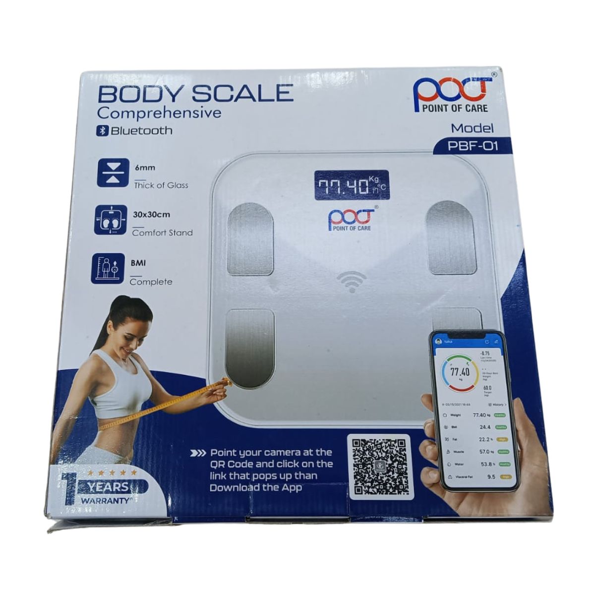 POCT BT Bathroom Scale