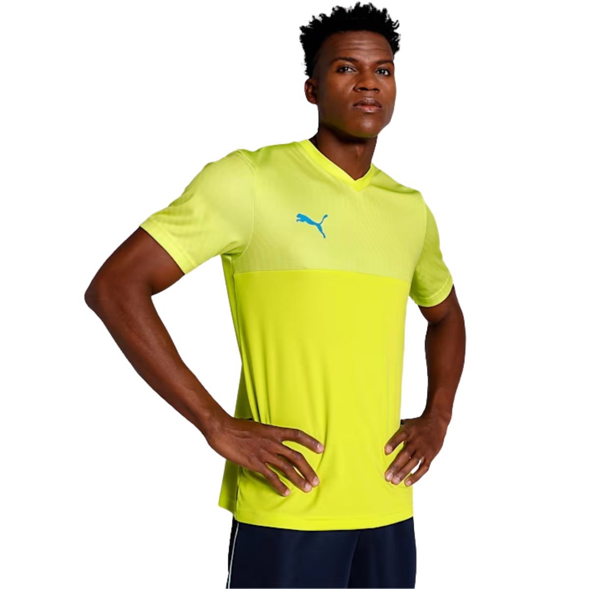 Puma Cricket Team V-Neck Running Tee 1