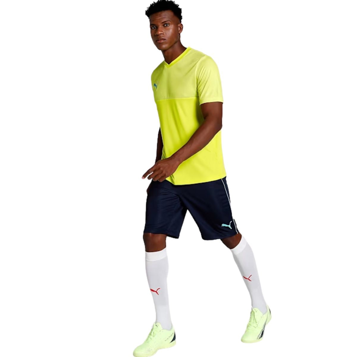 Puma Cricket Team V-Neck Running Tee 1