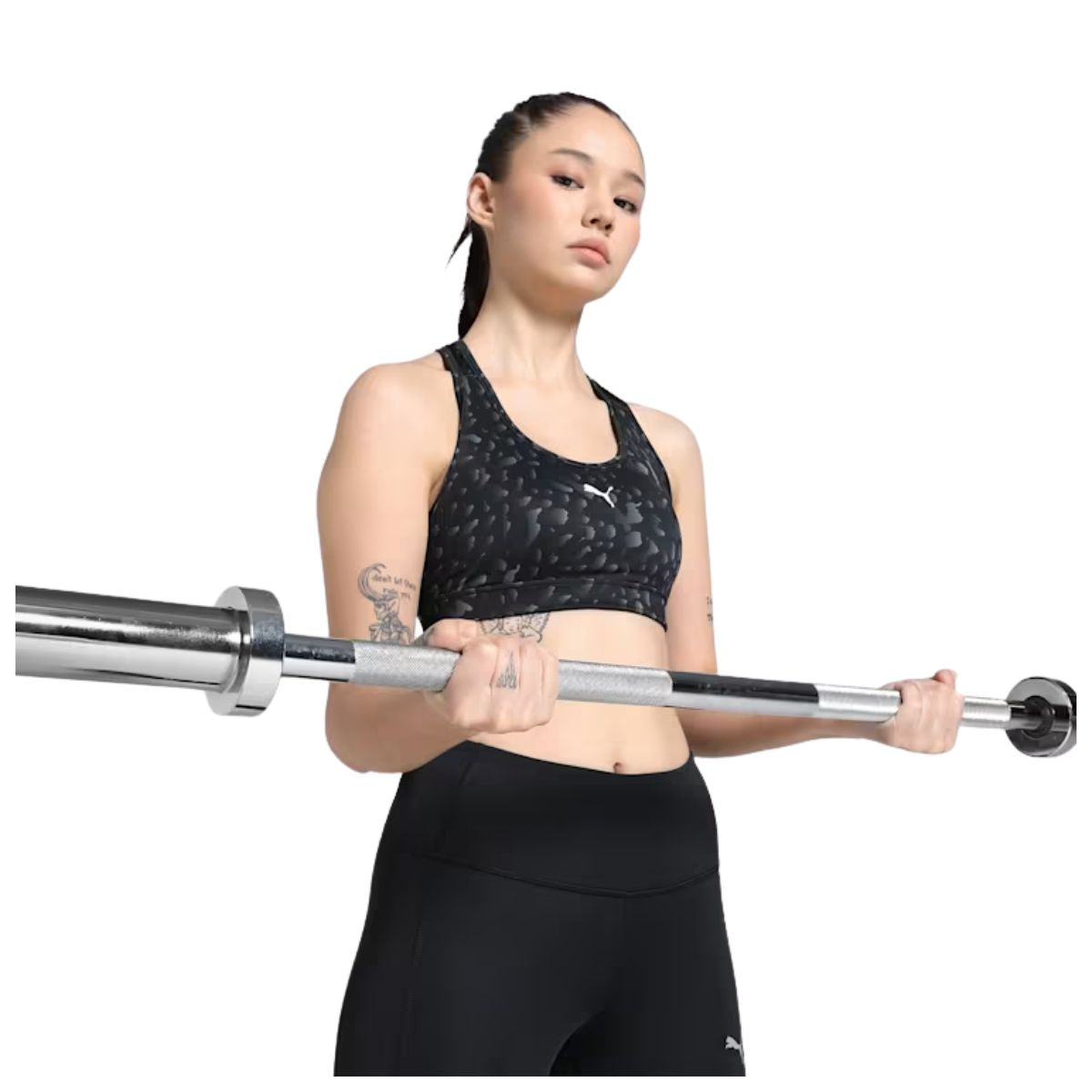 Puma Women's 4 Keeps Medium Impact Printed Bra