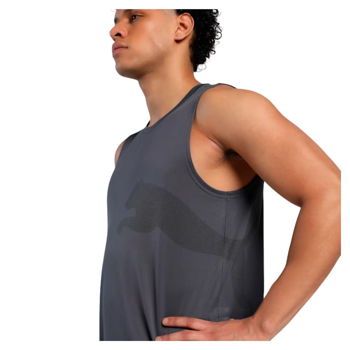 Puma Men's Train All Day Logo Training Tank