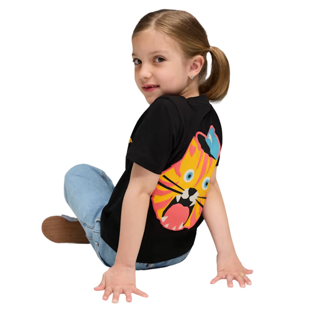 Puma Moody Kids Cat Graphic Regular Tshirt
