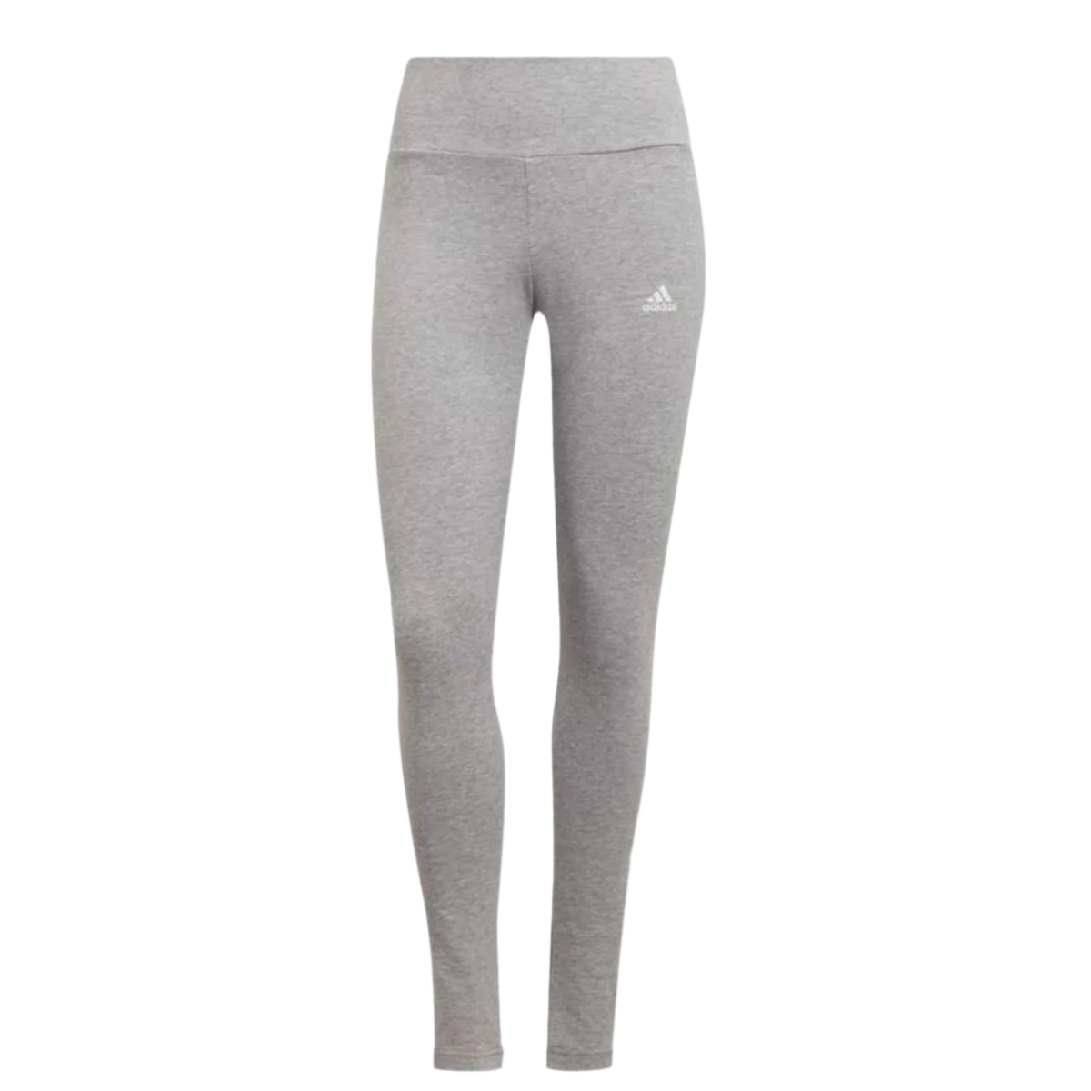 Adidas Essentials High Waisted Running Tights grey color front photo