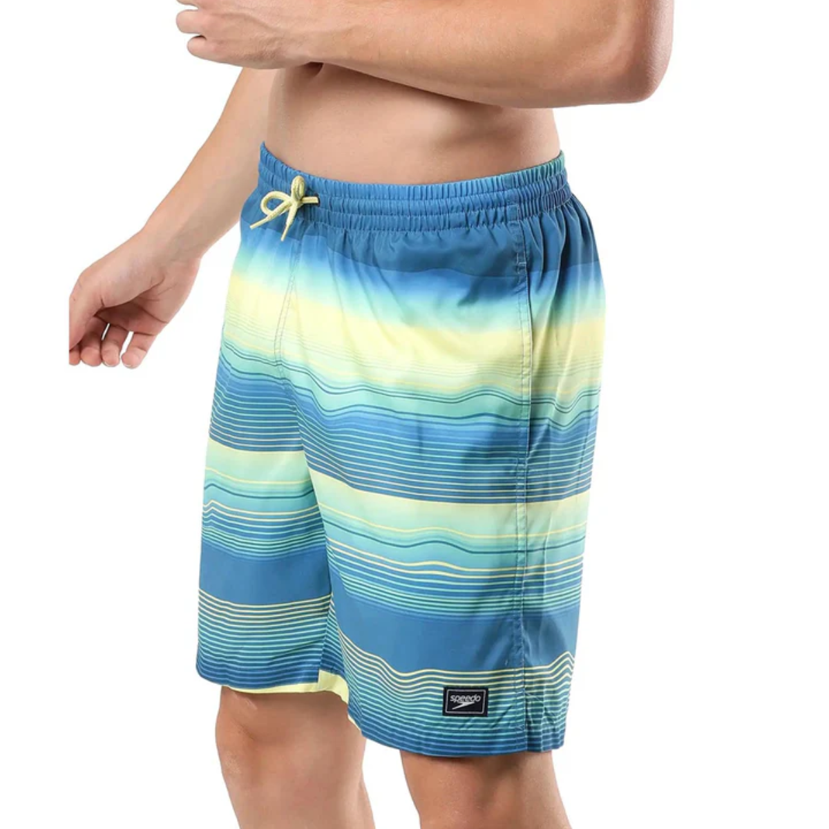 Speedo AM Placement Printed 18 Water Shorts Swimming Costume (Male)