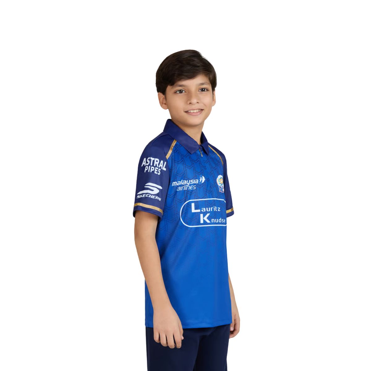 Skechers Mumbai Indians IPL Kids Fan Jersey 2026