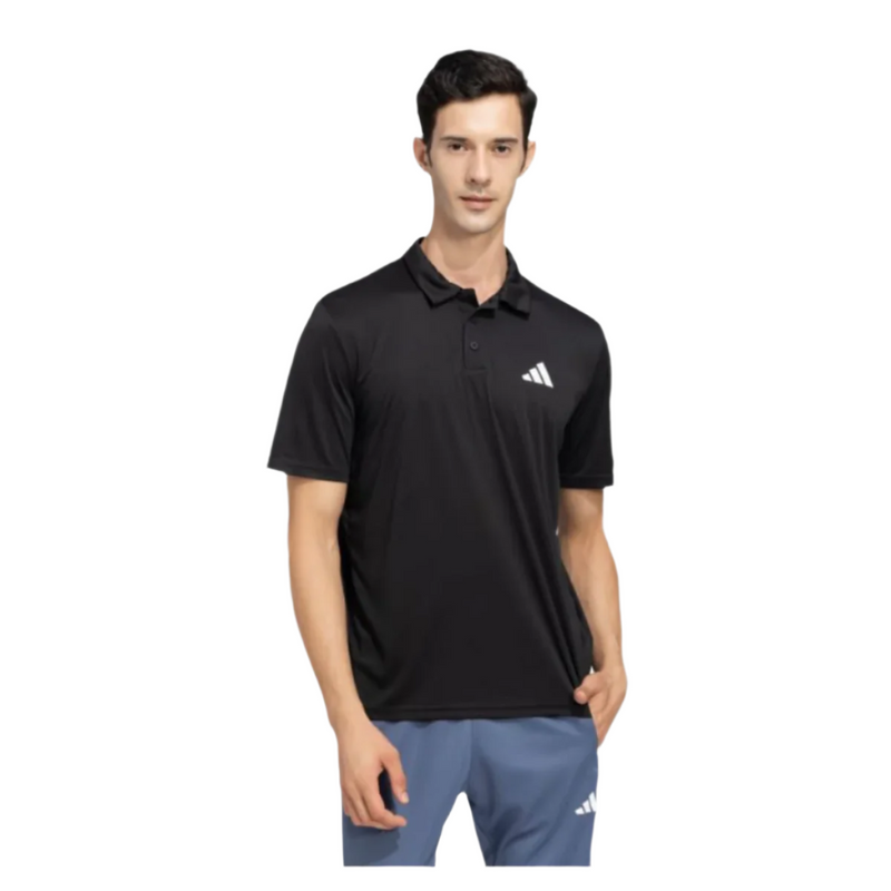 Load image into Gallery viewer, Adidas Polo Tee Running T shirt Front Photo 
