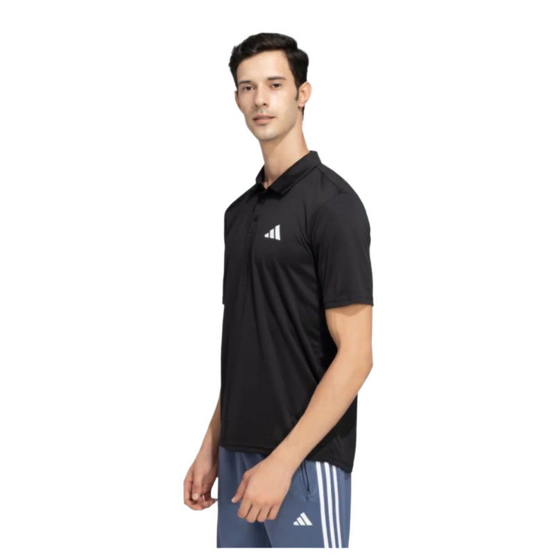 Load image into Gallery viewer, Adidas Polo Tee Running T shirt Left Side Photo 
