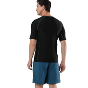Speedo AM Short Sleeve Sun Top Swimming Costume Male