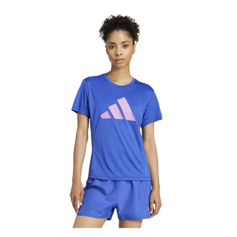 Load image into Gallery viewer, Adidas Run It tee Running T-shirt Logo Photo 
