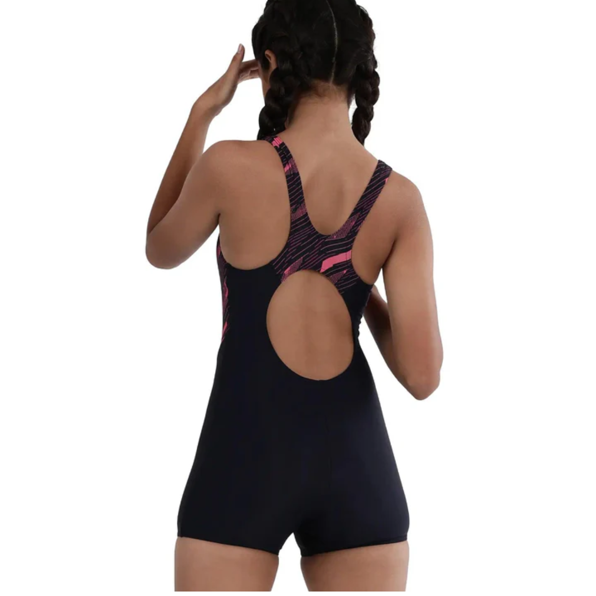Speedo JF Hypbm Sp Msbk Lsuit Costume (Female)
