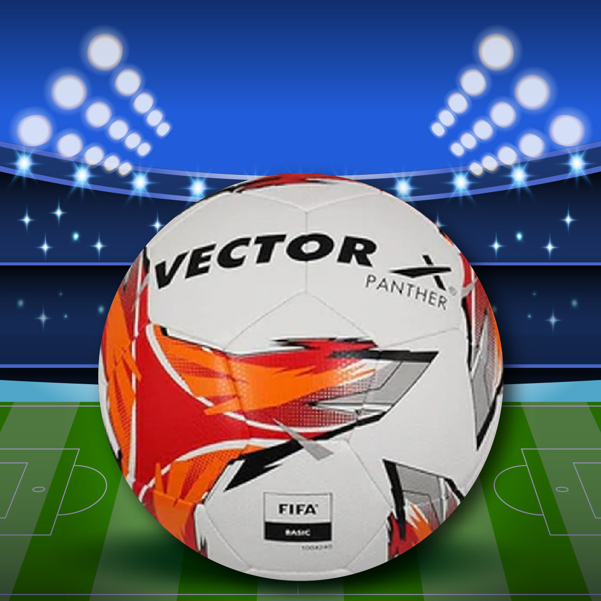 Vector-X Panther Rubber Fusion Football