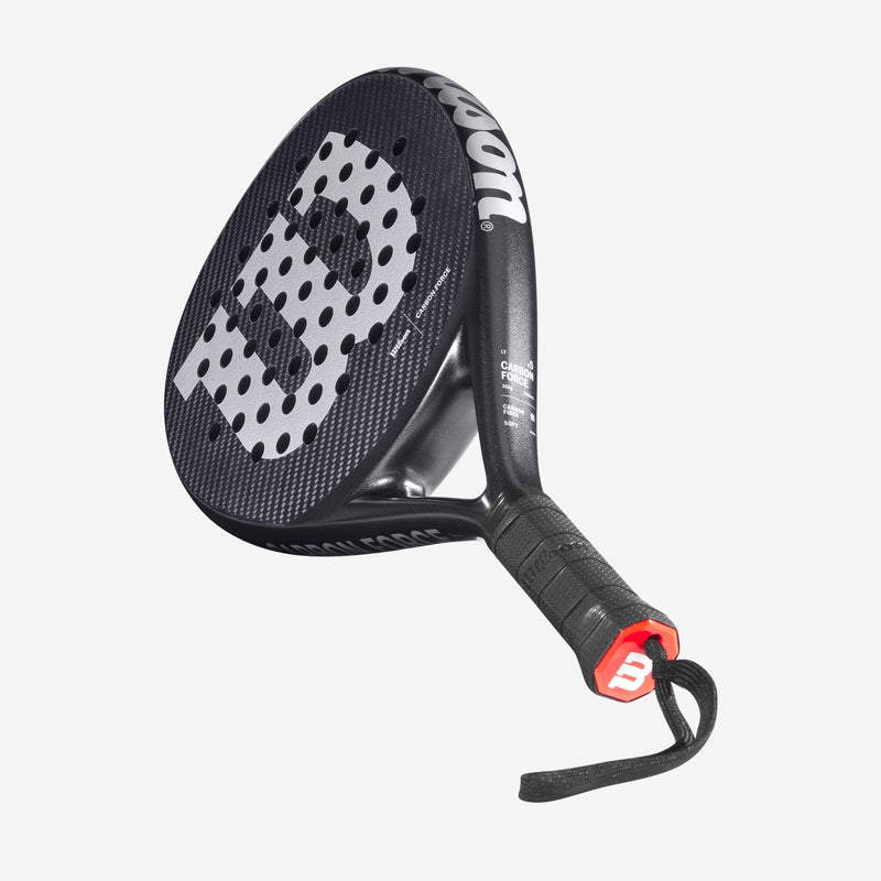 Load image into Gallery viewer, Wilson Carbon Force LT padel racquet 

