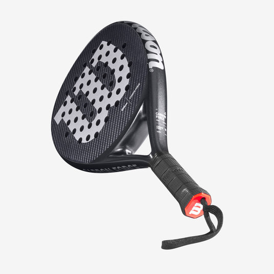 Wilson Carbon Force LT padel racquet 
