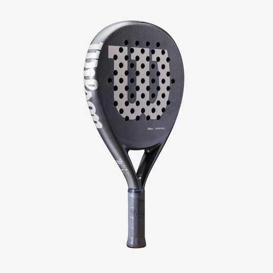 Wilson Carbon Force LT padel racquet offering exceptional control and precision for aggressive play
