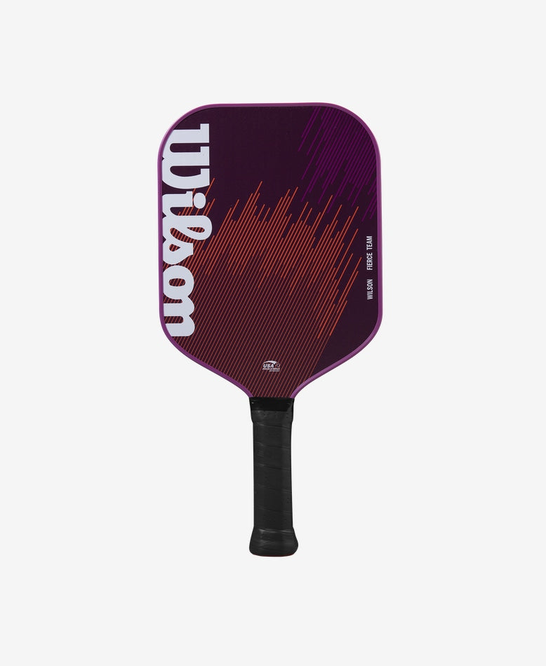 Load image into Gallery viewer, Wilson Fierce Team Purple 13 MM Pickleball Paddle
