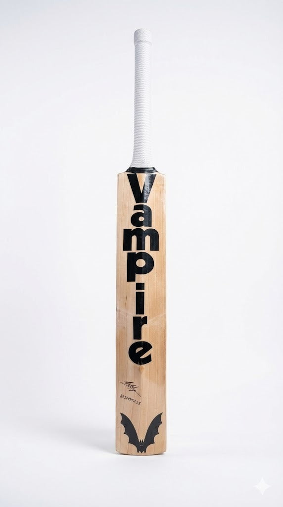 Bas MSD Retro English Willow Cricket Bat