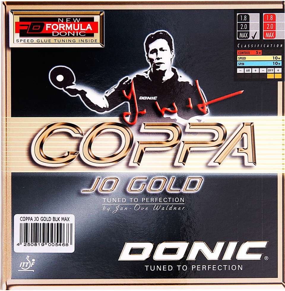 Donic Coppa Jo Gold Max Table Tennis Rubber