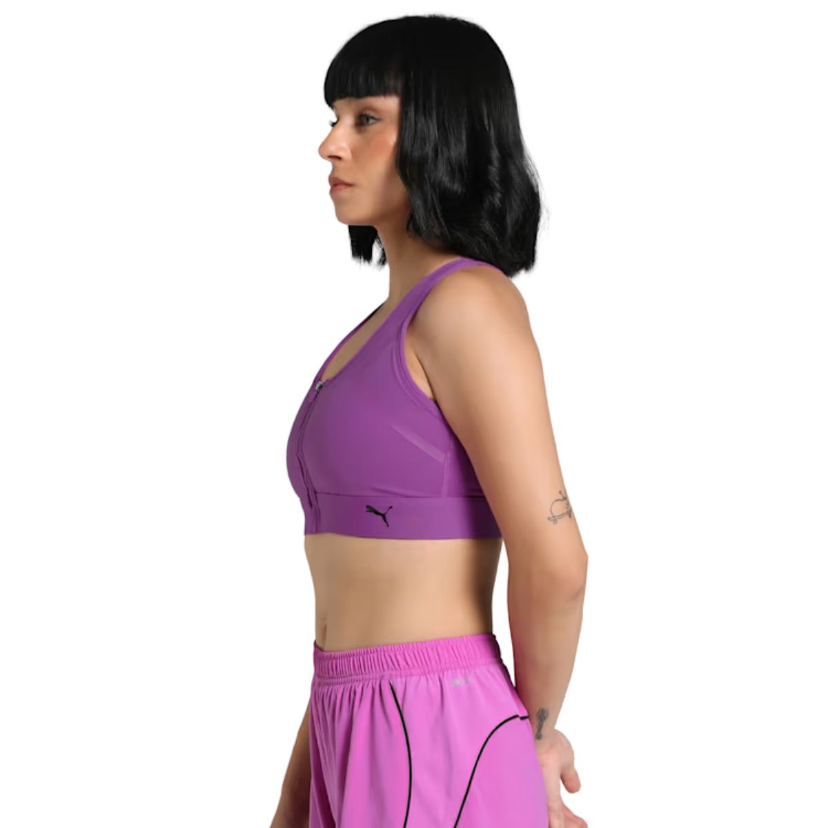 Puma Front Zip Women's Support Sports Bra
