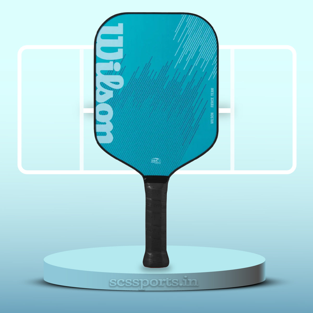 Wilson Fierce Team Blue 13 MM Pickleball Paddle