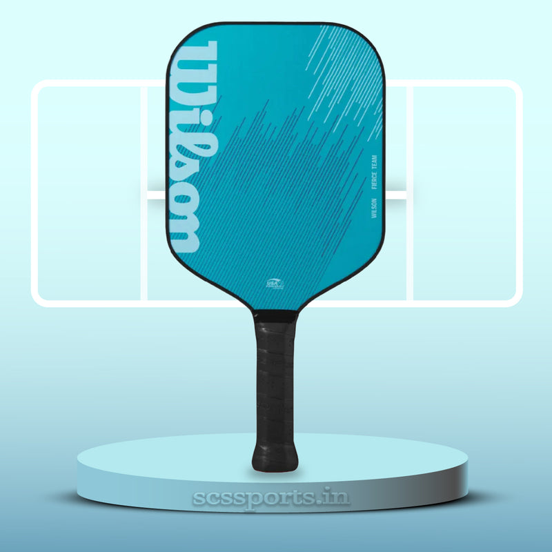 Load image into Gallery viewer, Wilson Fierce Team Blue 13 MM Pickleball Paddle
