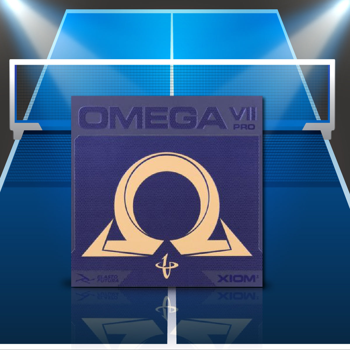 Xiom Omega 7 Pro Table Tennis Rubber