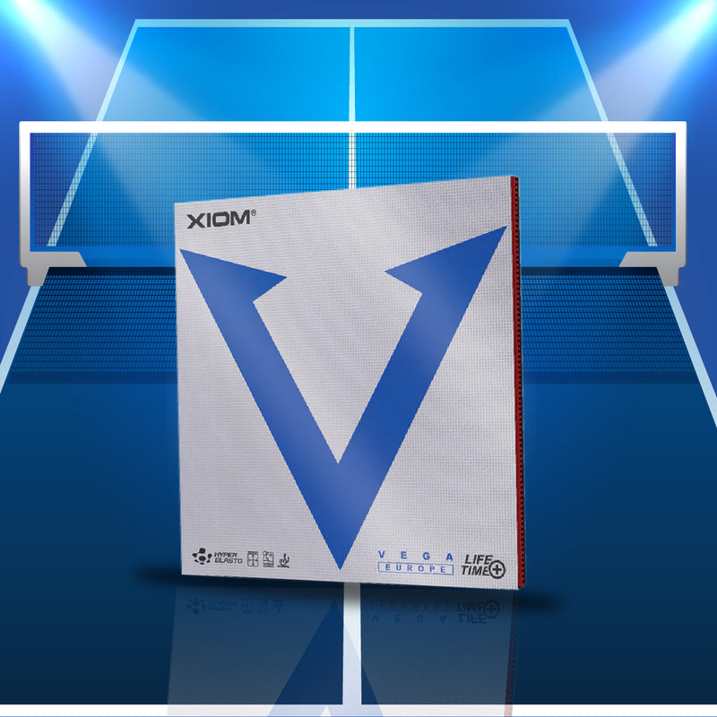 Load image into Gallery viewer, Xiom Vega Euro Table Tennis Rubber
