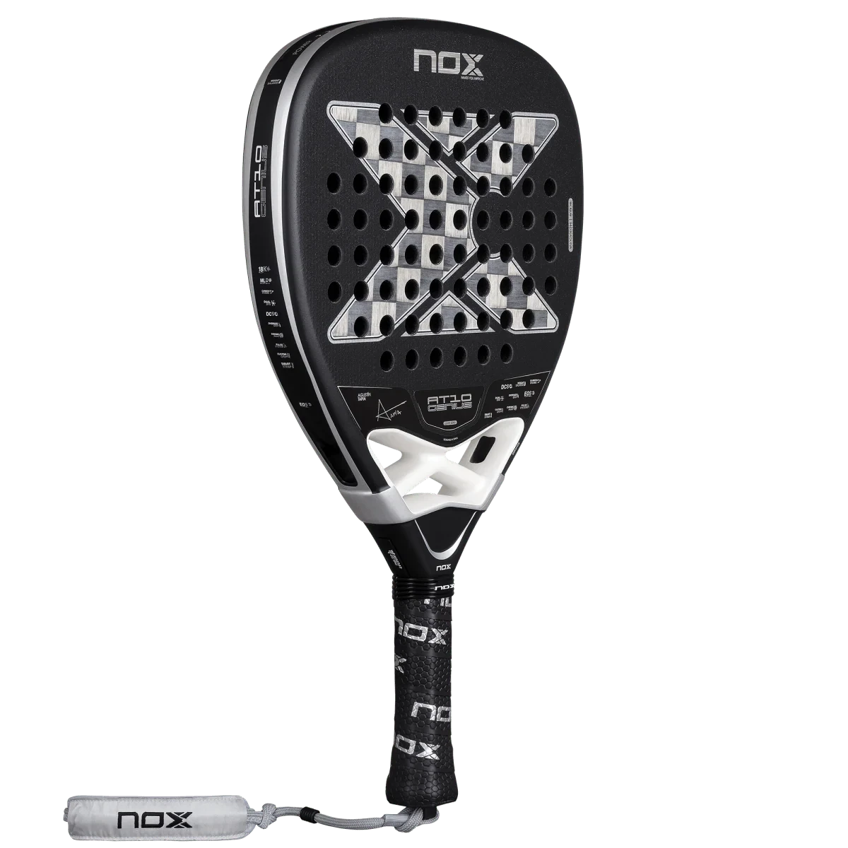 NOX AT10 Genius Attack 18K Alum Padel Racket