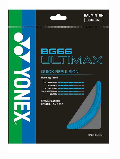 Yonex Bg 66 Ultimax 0.65mm Badminton String