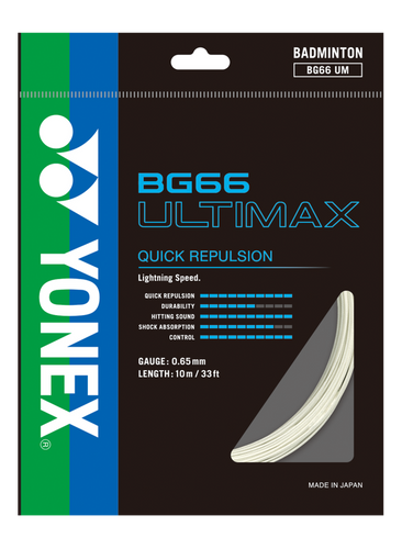 Yonex Bg 66 Ultimax 0.65mm Badminton String