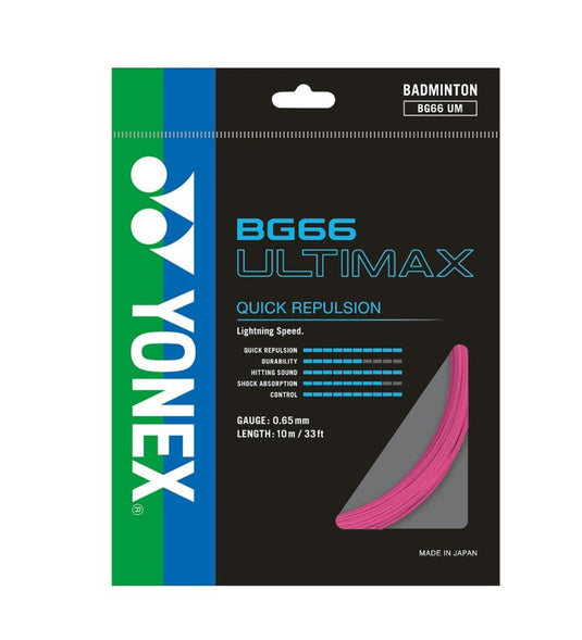 Yonex Bg 66 Ultimax 0.65mm Badminton String