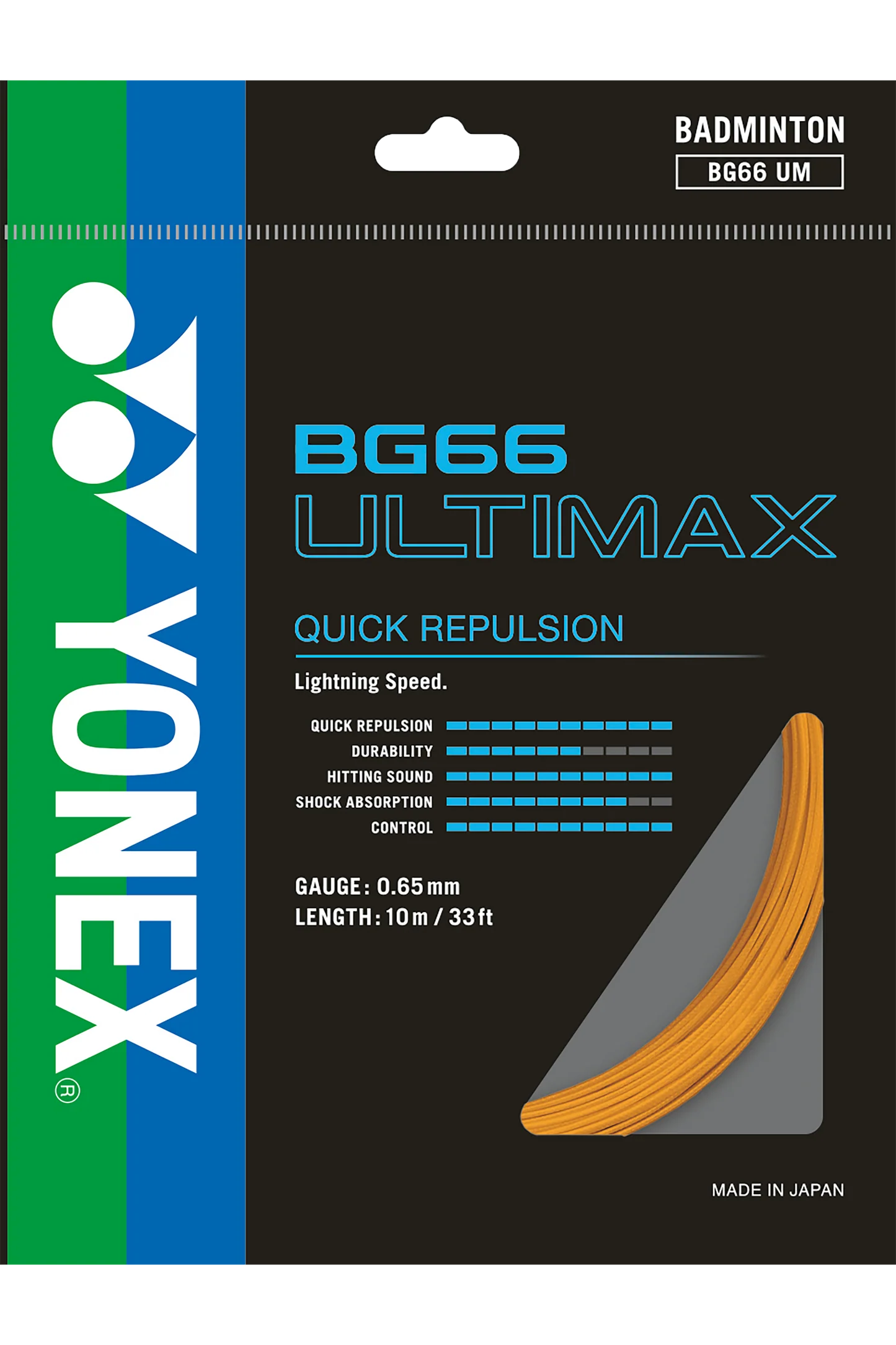 Yonex BG 66 Ultimax Badminton String