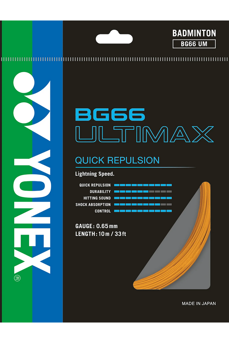 Load image into Gallery viewer, Yonex Bg 66 Ultimax 0.65mm Badminton String
