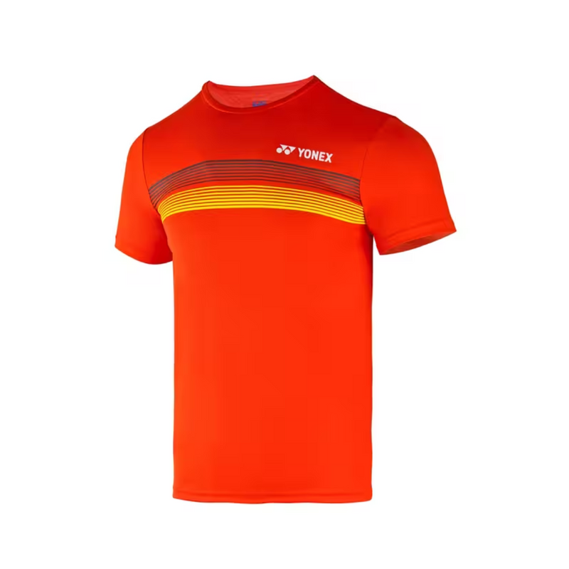 Load image into Gallery viewer, Yonex Round Neck RM-H036-2532 Badminton T-Shirt Fiery Red
