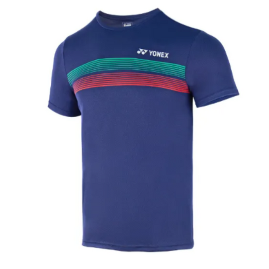 Yonex Round Neck RM-H036-2532 Badminton T-Shirt Patriot Blue