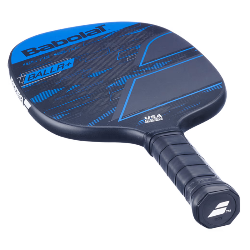 Load image into Gallery viewer, Babolat BALLR+ Pickleball Paddle Black/Blue Color
